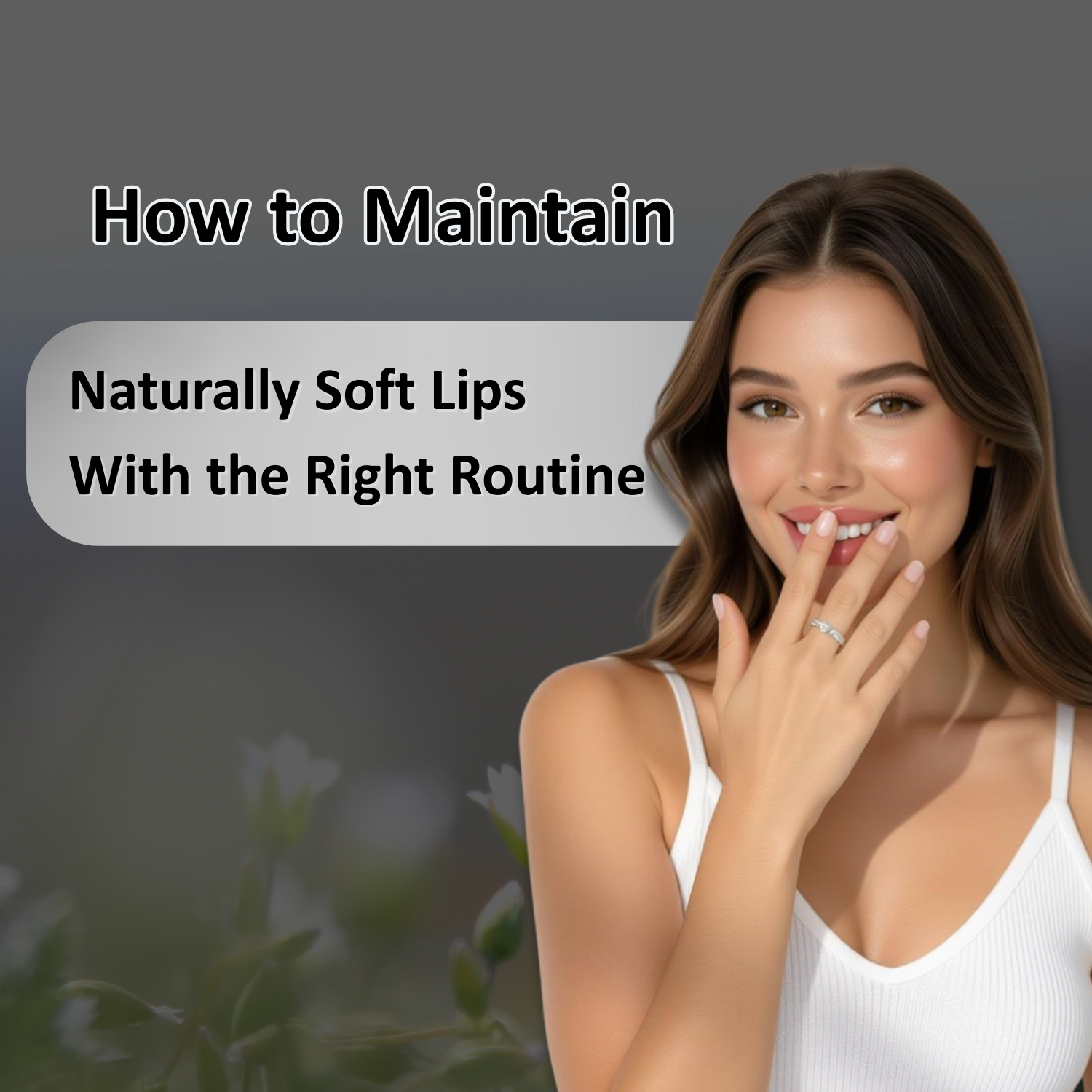 How to Maintain Naturally Soft Lips