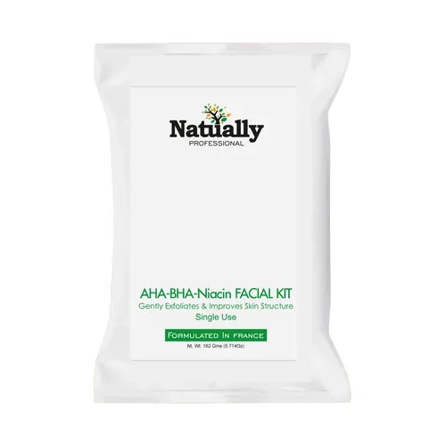 Natually AHA BHA Niacinamide Facial Kit for Skin Care