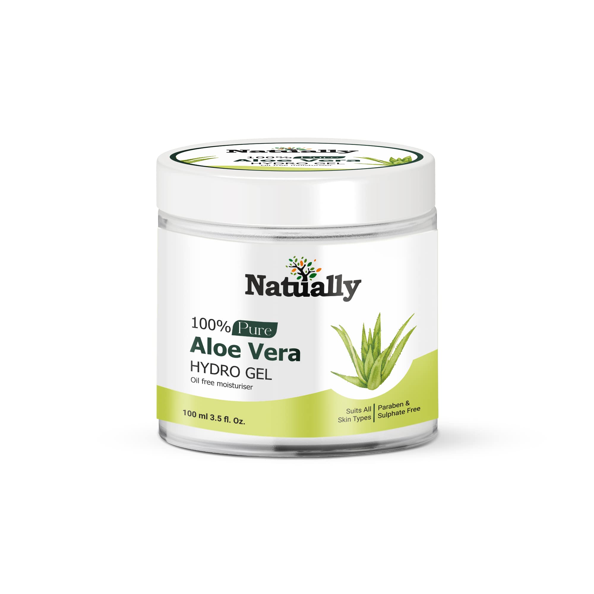 Natually Pure Aloe Vera Hydro Gel for Hydrated and Healthy Skin