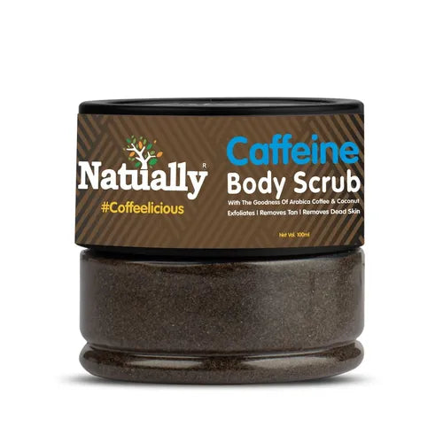 Naturally Caffeine Body Scrub for Deep Cleansing And Fresh Skin