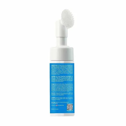 NATUALLY Oil-Free Foaming Face Wash & 130ml