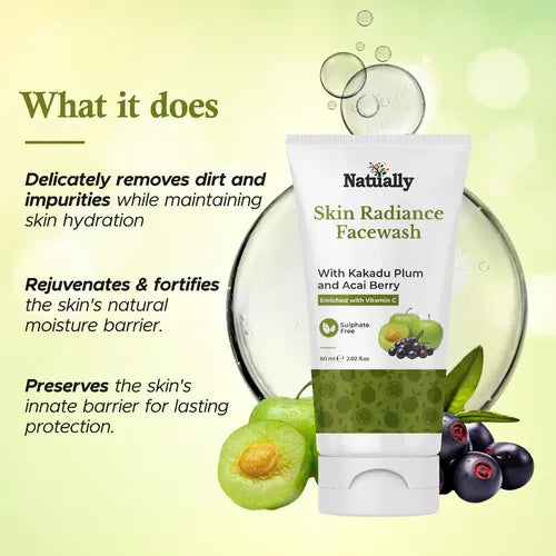 Skin Radiance Facewash with Kakadu Plum and Acai Berry