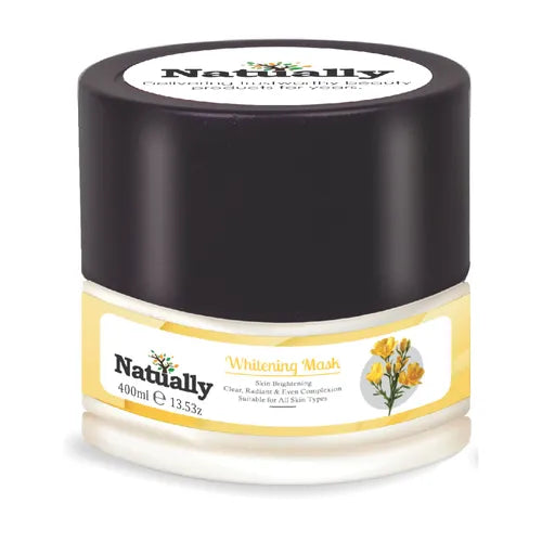 Natually Whitening Mask -Skin Brightening Clear, Radiant & Even Complexion - 350g